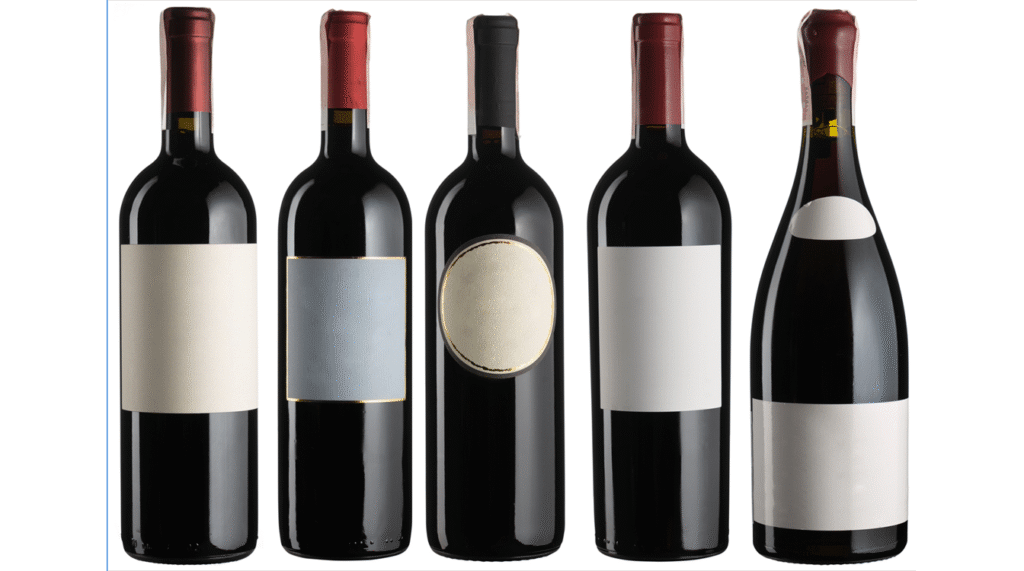Five popular red wine types