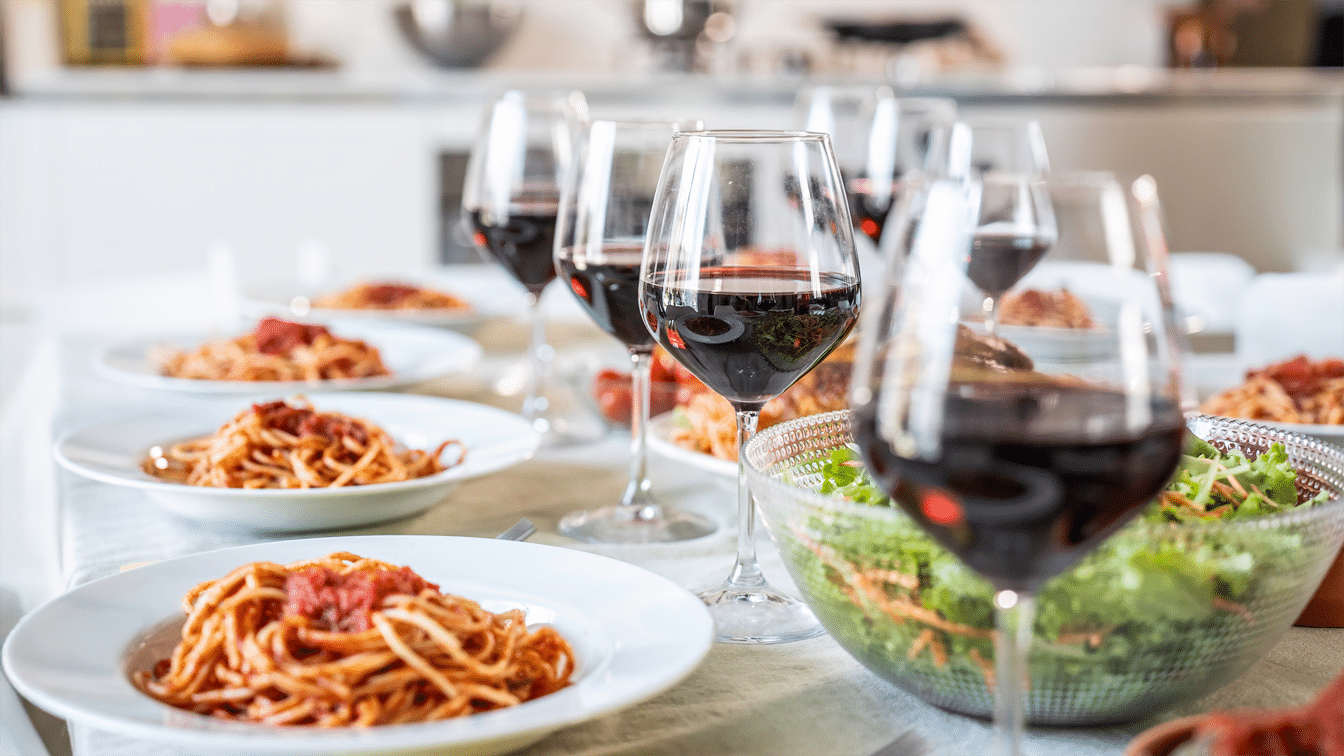 Best wine with pasta Cellars wine Club